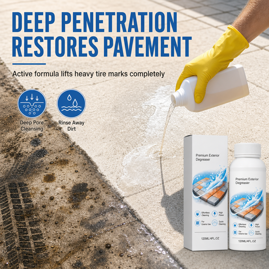 Outdoor Grease & Oil Remover