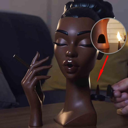 ✨ Head Incense Burner Black Woman🔥