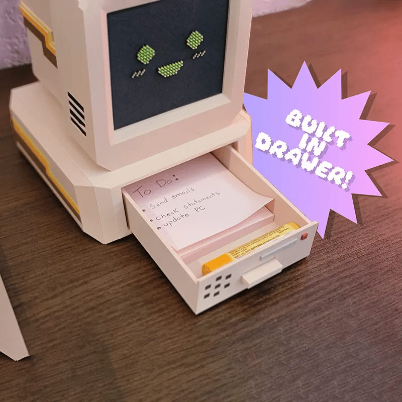 🖥️3D Printed|Retro/Lofi Computer Desk Buddy