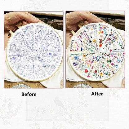 💕Discover the Colorful Secrets of Embroidery · A Starter Kit for Beginners🌈