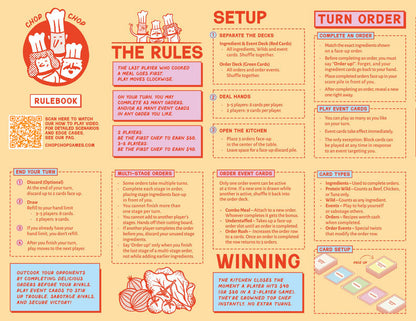 🔥LAST DAY 50% OFF- 🥗CHOP CHOP CARD GAME