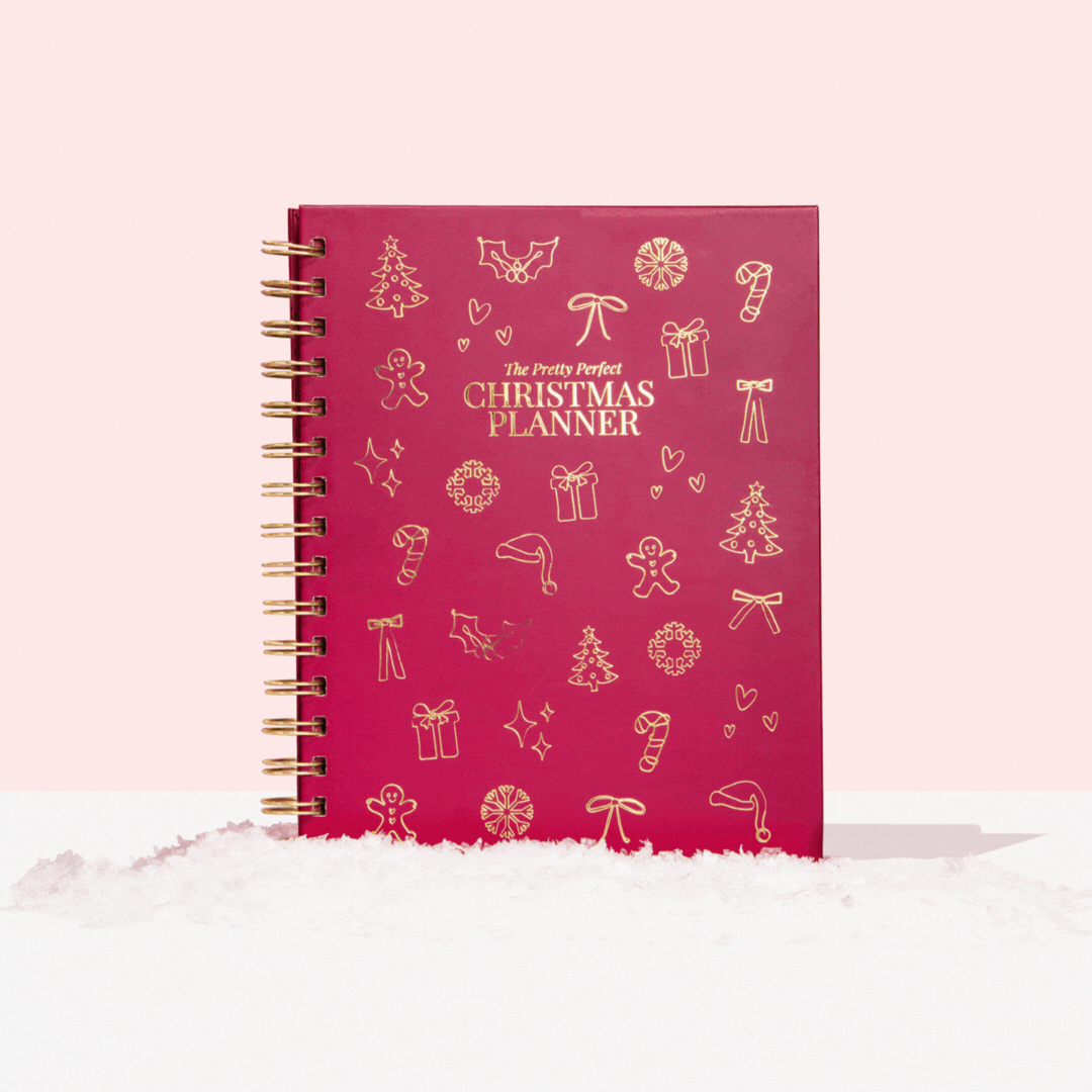 🔥LAST DAY 50% OFF🎅🏼🎄The Pretty Perfect CHRISTMAS PLANNER📚Hardcover & Durability Line