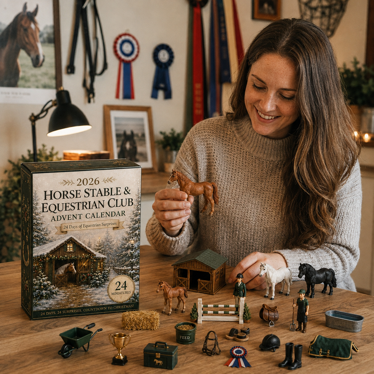 2026 Equestrian Life Advent Calendar 🐴🏇 – 24 Days of Horse Stable Surprises