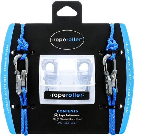 🔥Last 4 hours Sale: Save 49%-💥ROLLERCAM Rope Roller 6-Pack w Accessory Cord & Carry Case