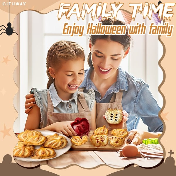 🔥Last Day 50% OFF - 🎃Halloween/🎄Christmas One-Press Hand Pie Maker