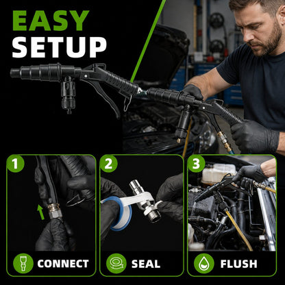 Coolant Flush Gun & Heater Core Flush Kit