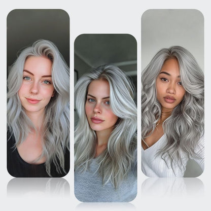 Long-Lasting Non-damaging Silver Gray Hair Cream