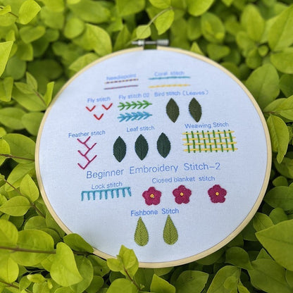 💕Beginner Friendly- Embroidery Stitches Practice Kit