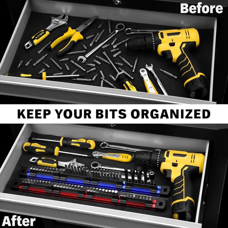 🔥Last 4 hours Sale: Save 49%-🔥Magnetic Slidable Drill Bit Holder