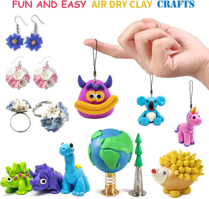 🔥Last Day 50% OFF - 🎨✨Colors Modeling Clay Kit with 3 Sculpting Tools