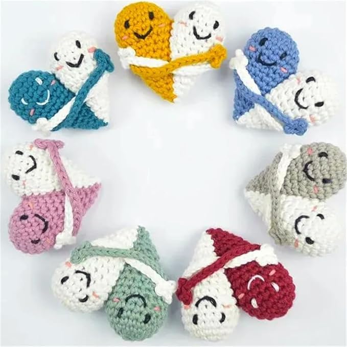 🔥LAST DAY 50% OFF -Crochet Pocket Hearts🧡