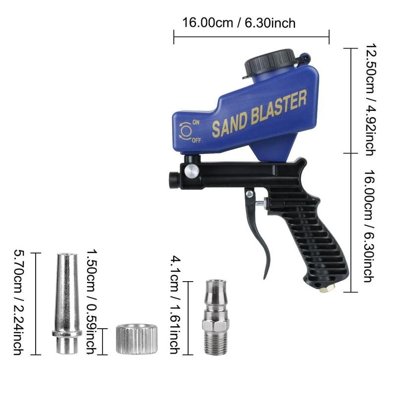 🔥Last 4 hours Sale: Save 49%- Rust Blasting Device Adjustable Blasting Machine
