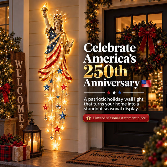 🇺🇸 250th Anniversary Liberty Wall Light