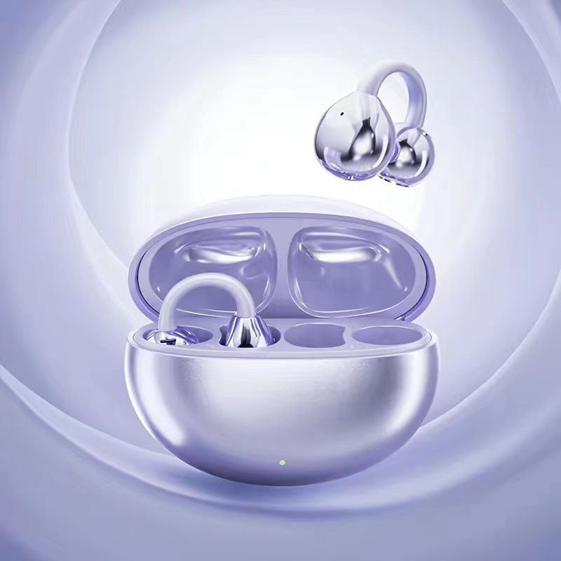 Ear clip Bluetooth headphones