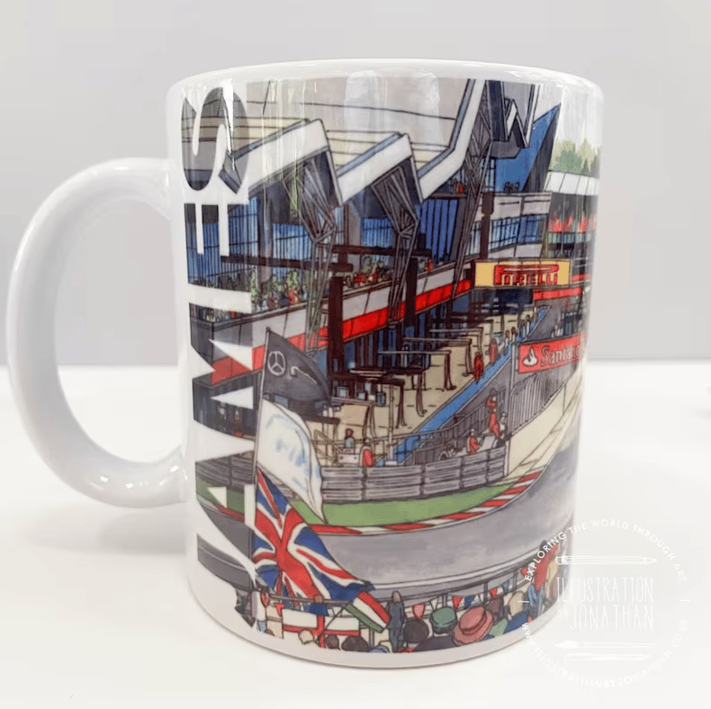 🔥LAST DAY 50% OFF🏎Silverstone Grand Prix Coffee Mug
