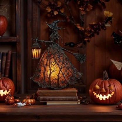 🧙‍♀️✨Halloween Witch Lamp Tabletop Decoration