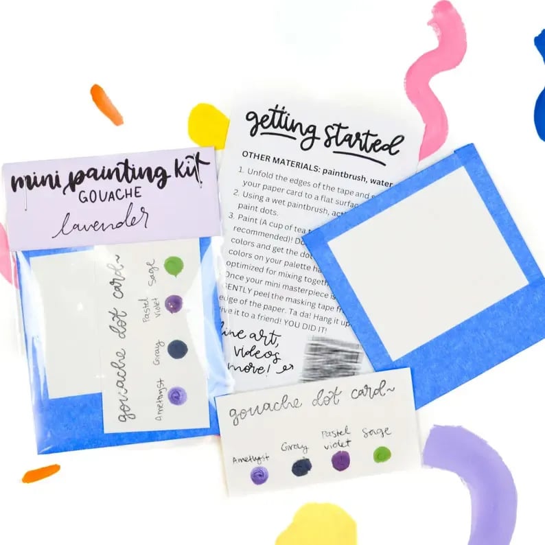 🔥LAST DAY SALE 50% OFF🌈Mini Painting Advent Calendar