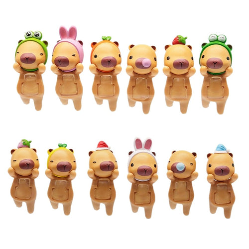 🔥LAST DAY SALE 50% OFF - ✨Capybara figure blind box set