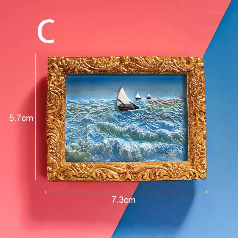 🔥Last Day 💖Van Gogh Inspired Fridge Magnet Set