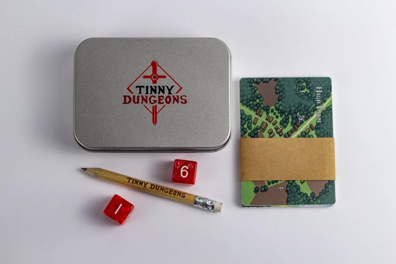 Minimalist Pocket RPG in a Tin Box