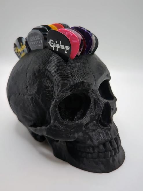 💀3D Pick Holder Skull Mohawk🎁