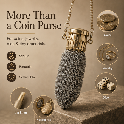 Handmade 1920's English Coin Purse