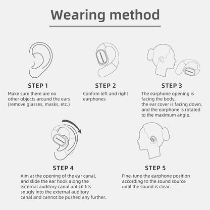 🔥Ear Buds  - Headphones Bluetooth with Dual-Fold Design