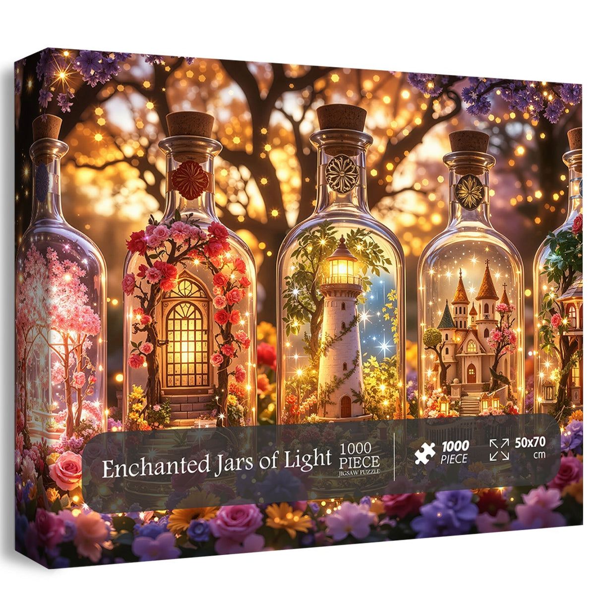 Enchanted Jars of Light Jigsaw Puzzle 1000 Pieces