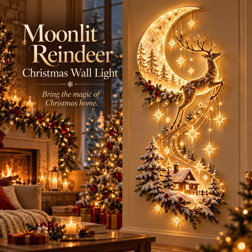 Rentier unter dem Sternenhimmel™ – Gemütliche Weihnachtshütte