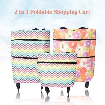 🏆Last Day Promotion 50% OFF!!💞Foldable 2-in-1 Shopping Bag