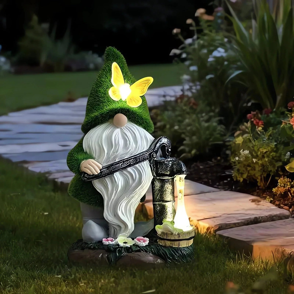🔥Last Day 50% OFF 🌺Outdoor Garden Gnomes with LED Solar Light