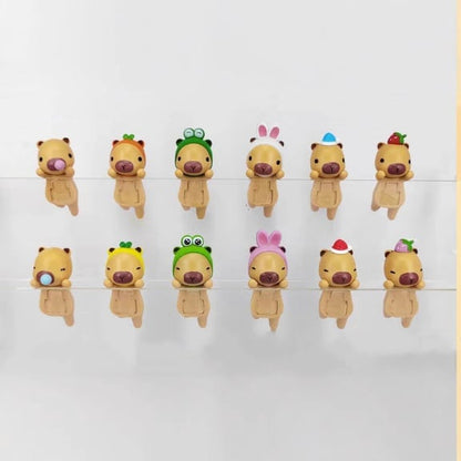 🔥LAST DAY SALE 50% OFF - ✨Capybara figure blind box set