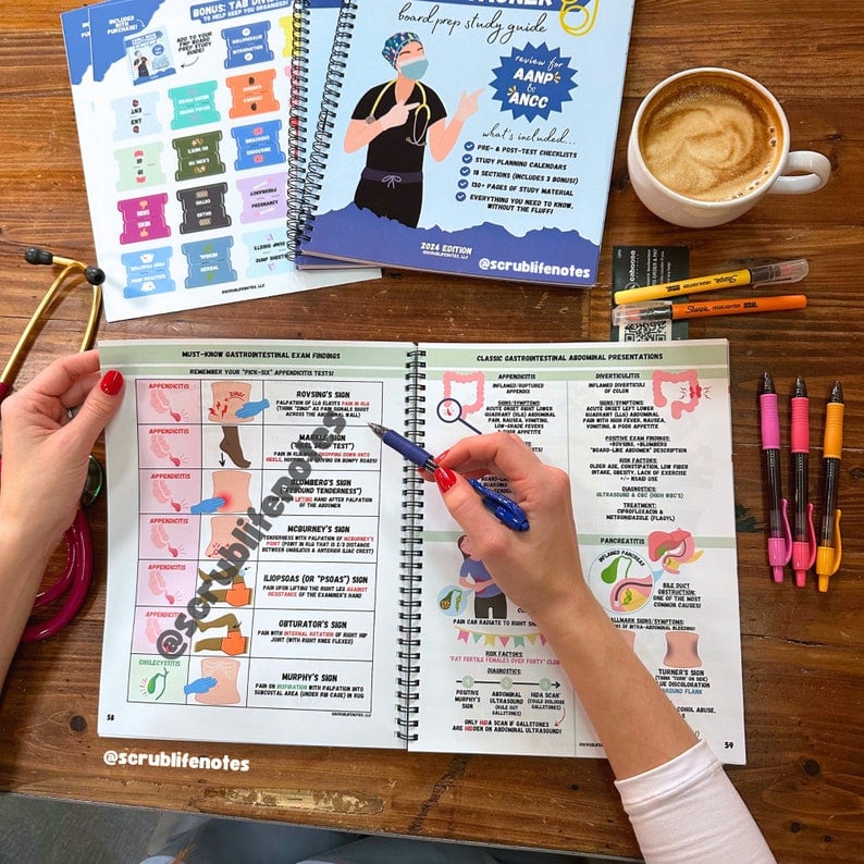 🔥LAST DAY SALE 49% OFF🎁2024 FNP Comprehensive Board Prep Study Guide-ANCC & AANP Visual Bundle