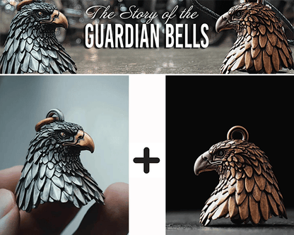 🦅Handcrafted HD Eagle Bell -Eagle Bronze Motorcycle Bell🏍️