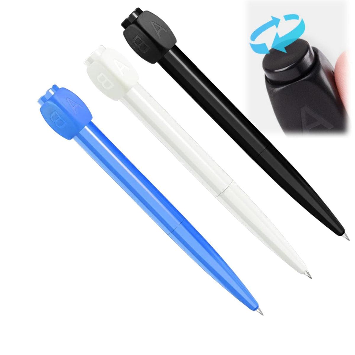 ABCD Rotation Answer Black Gel Pen🤩