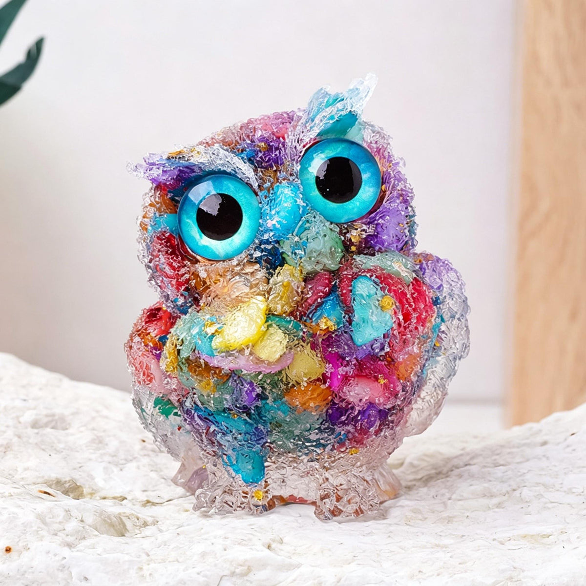 🔥Last Day 49% OFF - 🦉Handmade Natural Crystal Gemstone Owl
