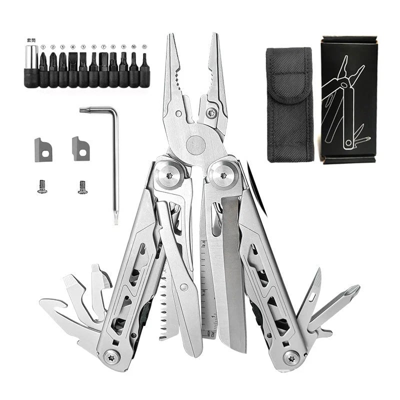 🔥Last Day 49% OFF - 🏕️ 16-in-1 Camping Multi-Tool with Full-Size Scissors & Carrying Pouch