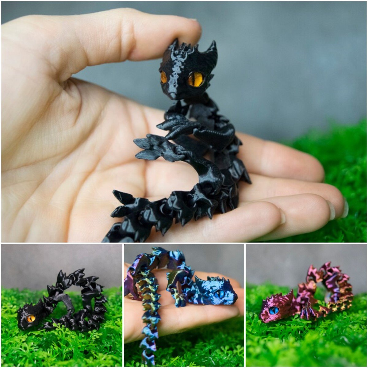 🐉3D Printed Tiny Cute Dragon🔥🔥