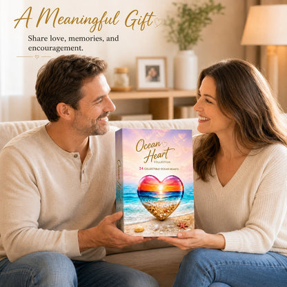 🌊 Ocean Heart Blind Box Set – 24 Surprise Collectible Heart Keepsakes