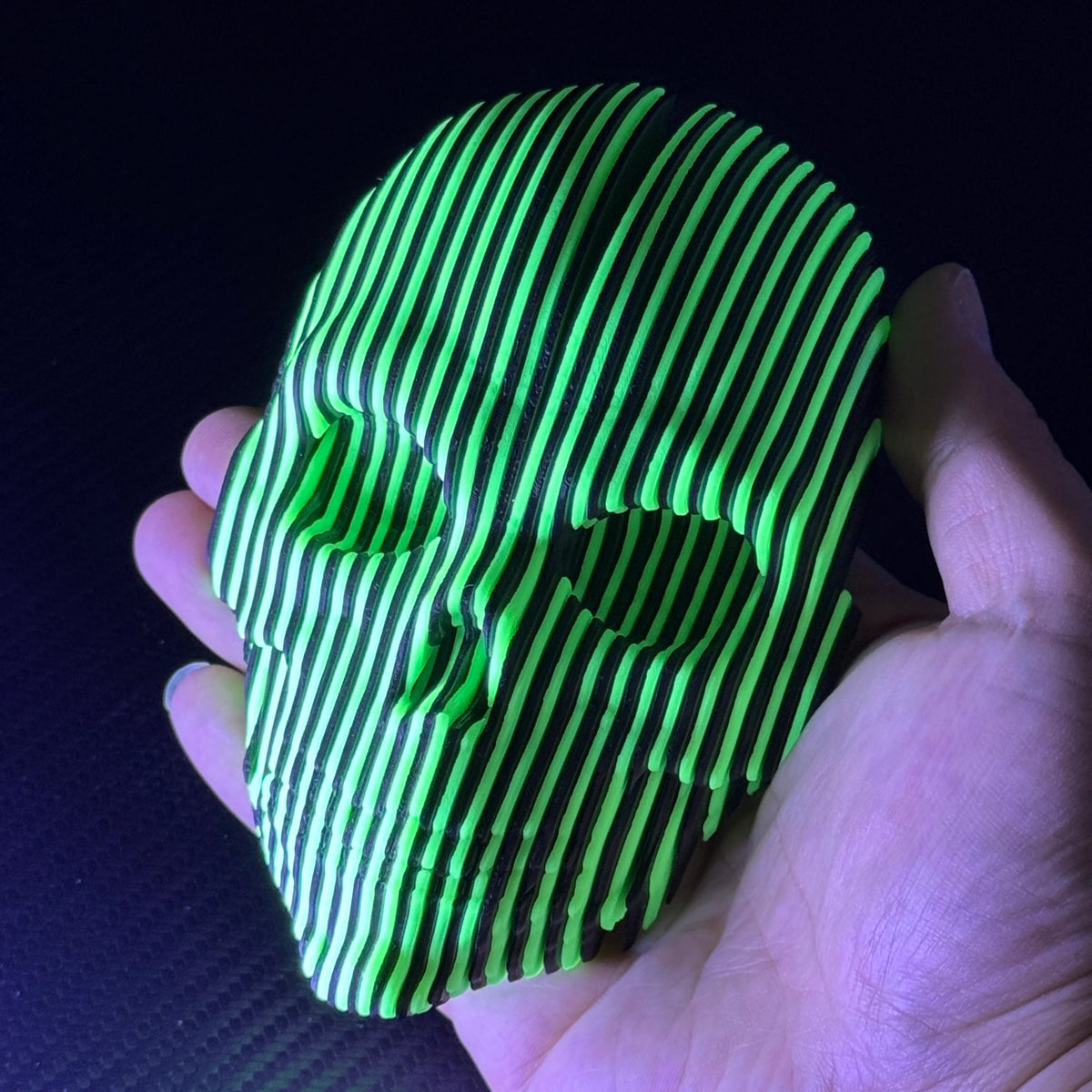 🔥Last Day 50% OFF - 💀3D Printed Luminous Quantum Skull