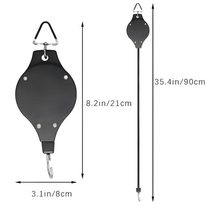 🌳Garden Plant Pulley Set for Hanging Baskets, Pots & Bird Feeders