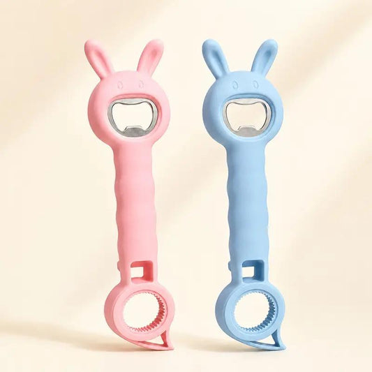 4-in-1 rabbit-shaped bottle opener