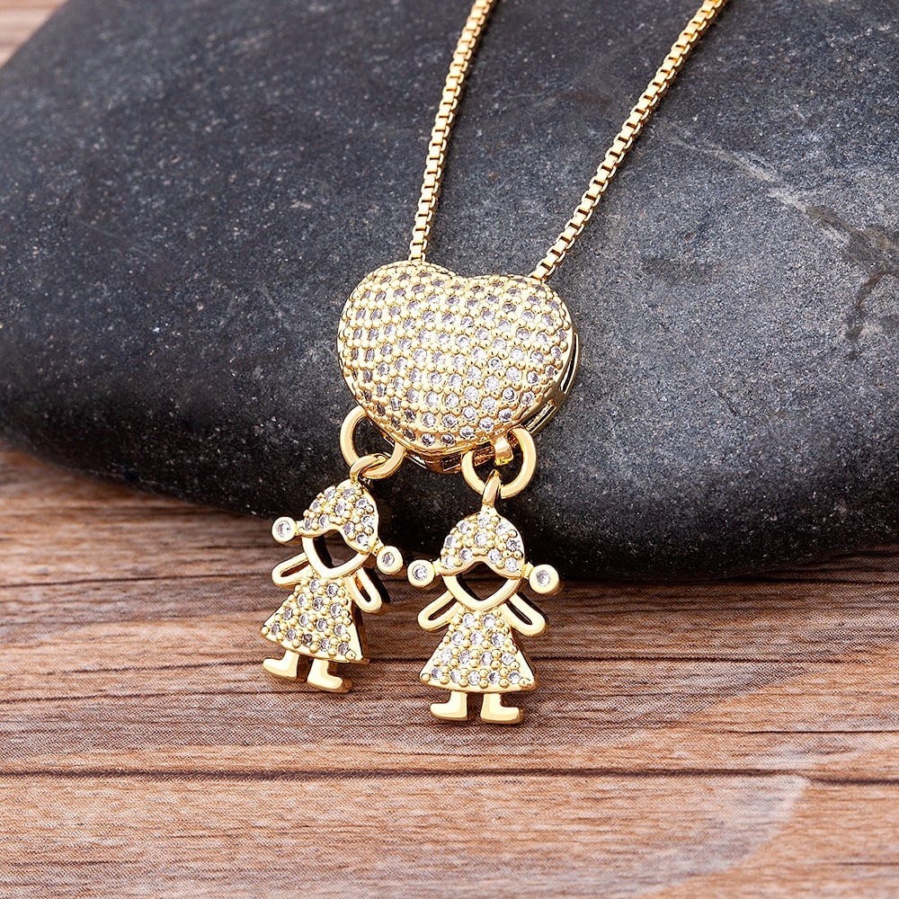 💖Love and my kids - Mother's Love Necklace🎁
