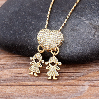 💖Love and my kids - Mother's Love Necklace🎁