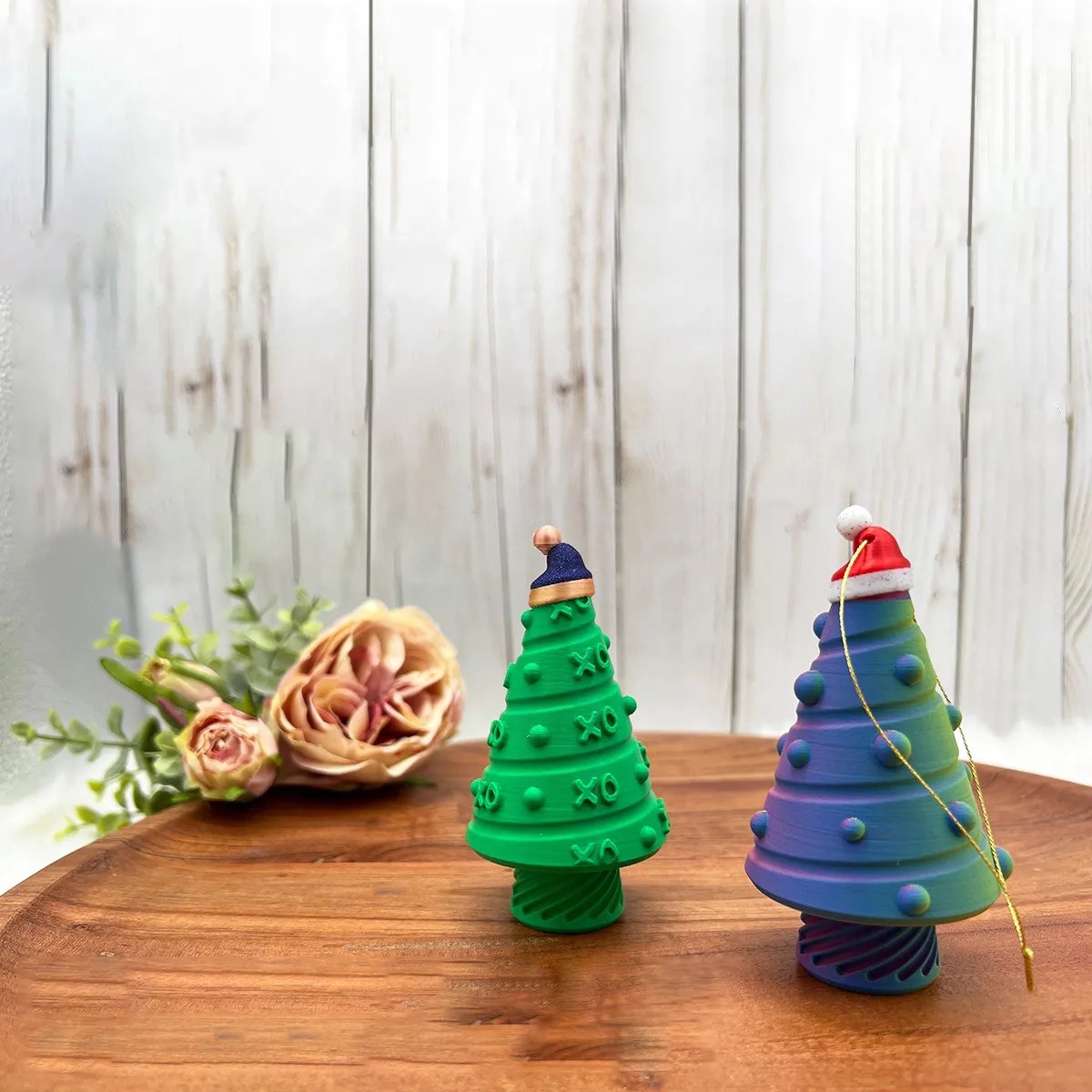 🔥LAST DAY SALE 49% OFF🎄3D Printed Christmas Tree Stasher Ornament💸