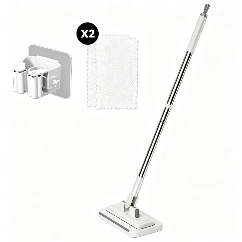 360° Rotatable Flat Floor Mop Press Mop for Home Cleaning