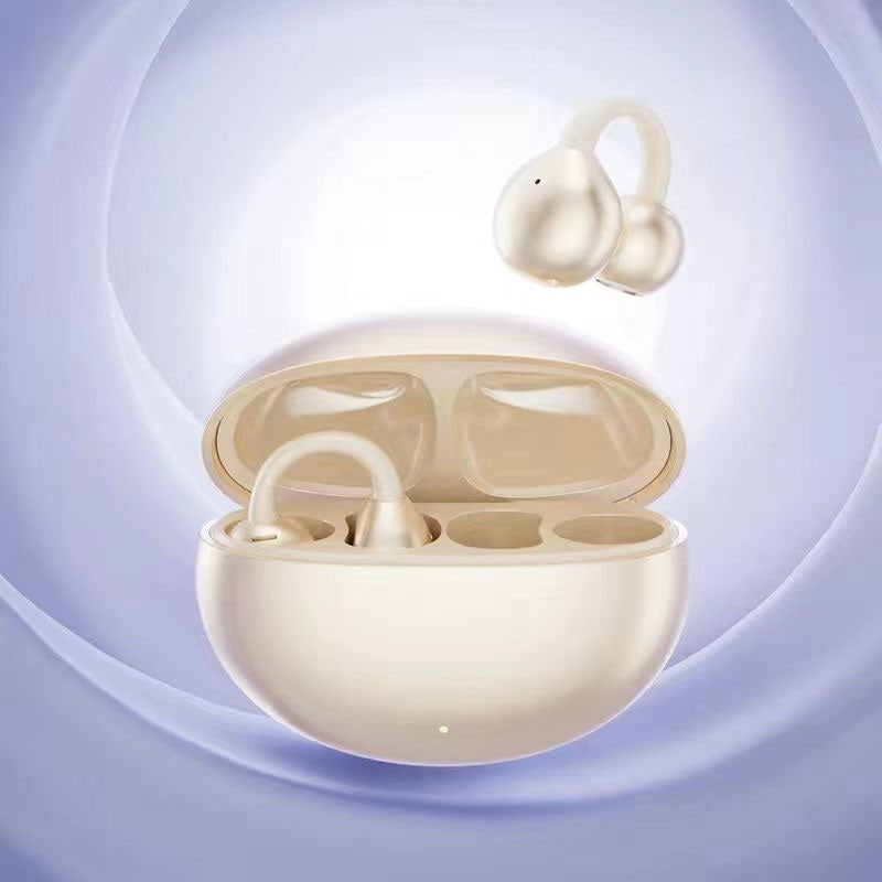 Ear clip Bluetooth headphones