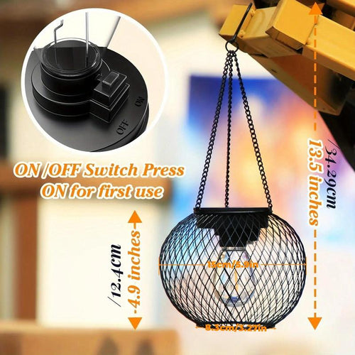 🔥Last 4 hours Sale: Save 50%- 🏡Outdoor Solar Hanging Light