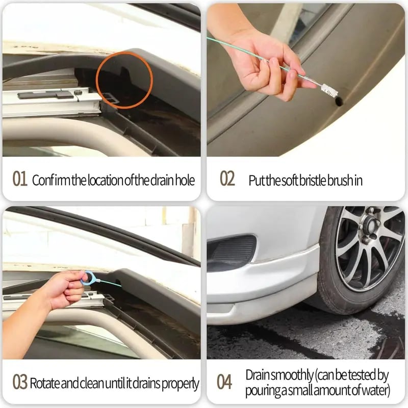 💥Hot Sale 40% OFF-Car Sunroof Drain Clog Remover - 197inch(5m)