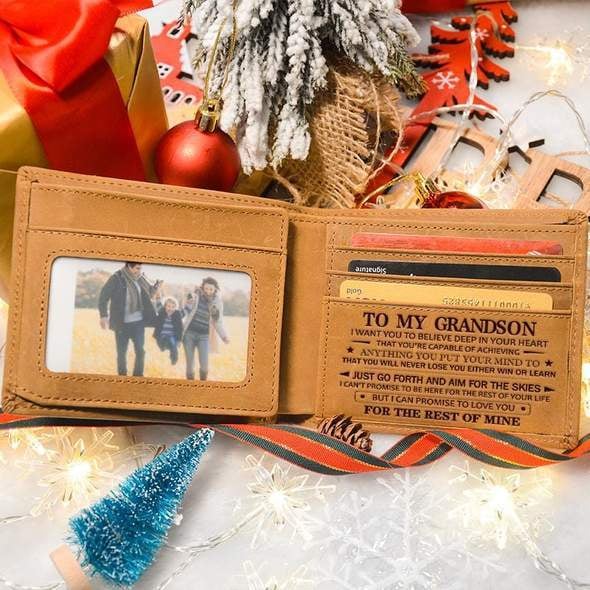 🔥LAST DAY 50% OFF💸Engraved Genuine Leather Wallet🎁